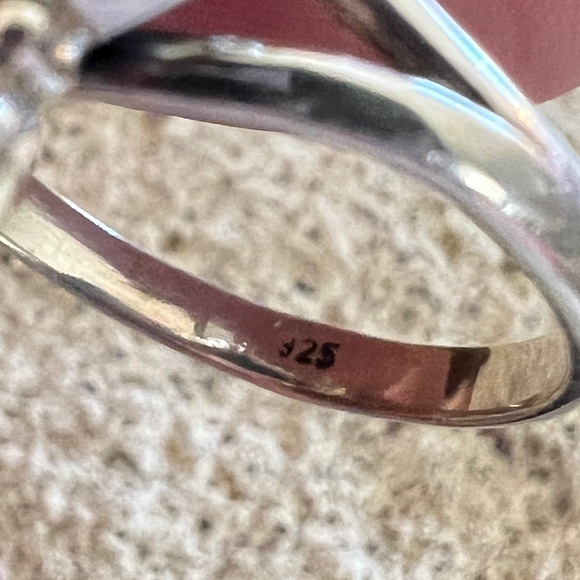 ❤️Bluebird & Paloma Turquoise Navajo Style Artisan 925 Southwestern Ring Sz 8.75 - Picture 12 of 16